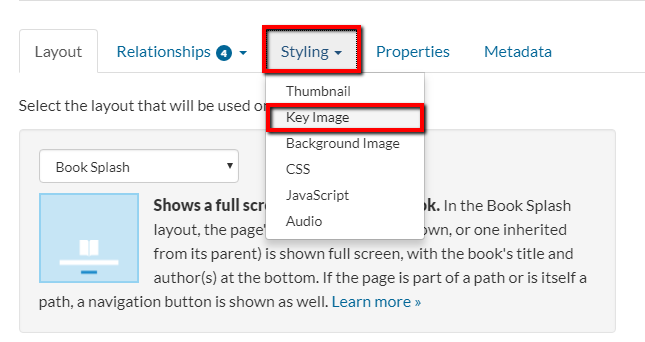 Add Header Image to a Page – Digital Publishing with Scalar